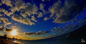 This image was taken during a beautiful sunset at Cable B... by Steven Anderson 